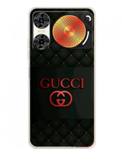 Чехол для ZTE Nubia Music 2 с картинкой «Gucci — стеганый черный»