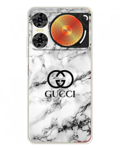 Чехол для ZTE Nubia Music 2 с картинкой «Gucci — мраморный шик»