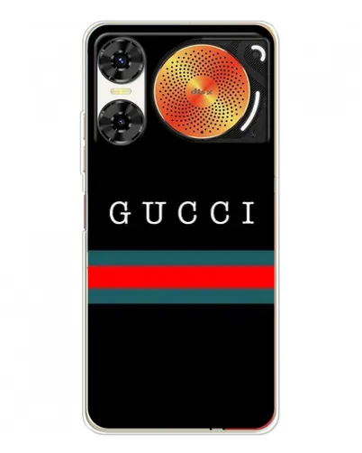 Чехол для ZTE Nubia Music 2 с картинкой «Gucci — красный пояс»