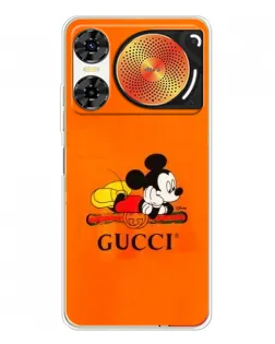 Чехол для ZTE Nubia Music 2 с картинкой «Микки Маус Gucci — оранж» Чехол для ZTE Nubia Music 2 с картинкой «Микки Маус Gucci — оранж»
