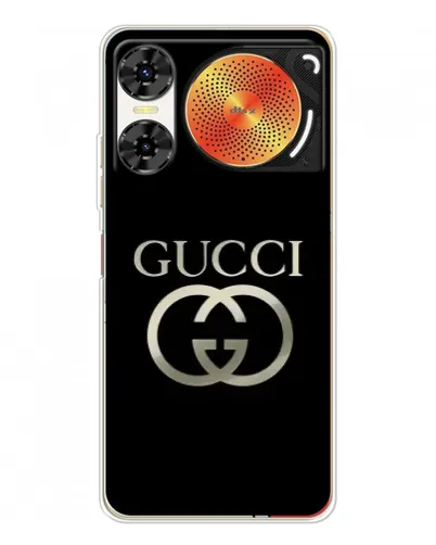Чехол для ZTE Nubia Music 2 с картинкой «Gucci — золото на черном» Чехол для ZTE Nubia Music 2 с картинкой «Gucci — золото на черном»