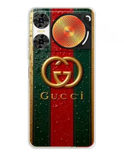 Чехол для ZTE Nubia Music 2 с картинкой «Gucci — фирменная полоса и золото» Чехол для ZTE Nubia Music 2 с картинкой «Gucci — фирменная полоса и золото»