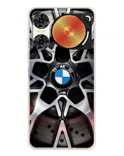 Чехол для ZTE Nubia Music 2 с картинкой «BMW — деталь диска»