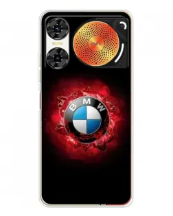 Чехол для ZTE Nubia Music 2 с картинкой «Логотип BMW — вспышка»