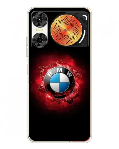 Чехол для ZTE Nubia Music 2 с картинкой «Логотип BMW — вспышка»