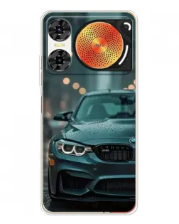 Чехол для ZTE Nubia Music 2 с картинкой «BMW в огнях города»
