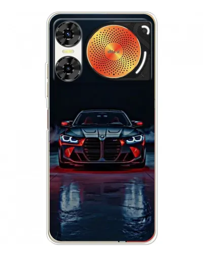 Чехол для ZTE Nubia Music 2 с картинкой «BMW на мокрой дороге»