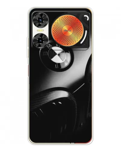 Чехол для ZTE Nubia Music 2 с картинкой «Эмблема BMW — макро»