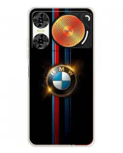 Чехол для ZTE Nubia Music 2 с картинкой «BMW M-Power неон»