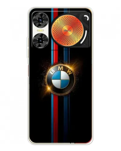 Чехол для ZTE Nubia Music 2 с картинкой «BMW M-Power неон»