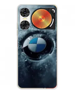 Чехол для ZTE Nubia Music 2 с картинкой «Логотип BMW — лед» Чехол для ZTE Nubia Music 2 с картинкой «Логотип BMW — лед»