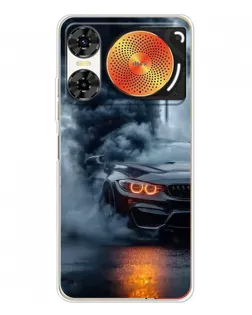 Чехол для ZTE Nubia Music 2 с картинкой «BMW M-Power — абстракция» Чехол для ZTE Nubia Music 2 с картинкой «BMW M-Power — абстракция»