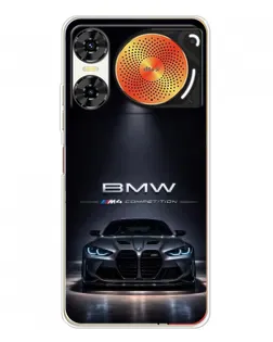 Чехол для ZTE Nubia Music 2 с картинкой «BMW сквозь ночной город» Чехол для ZTE Nubia Music 2 с картинкой «BMW сквозь ночной город»