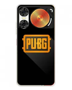 Чехол для ZTE Nubia Music 2 с картинкой «PUBG — рамка лого»