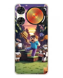 Чохол для ZTE Nubia Music 2 з картинкою «Стів на фермі»