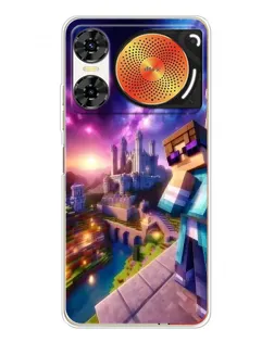 Чохол для ZTE Nubia Music 2 з картинкою «Стів та космос»