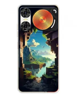 Чехол для ZTE Nubia Music 2 с картинкой «Вид из пещеры»