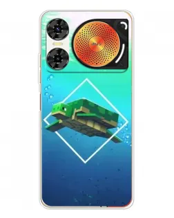 Чехол для ZTE Nubia Music 2 с картинкой «Черепаха Minecraft» Чехол для ZTE Nubia Music 2 с картинкой «Черепаха Minecraft»