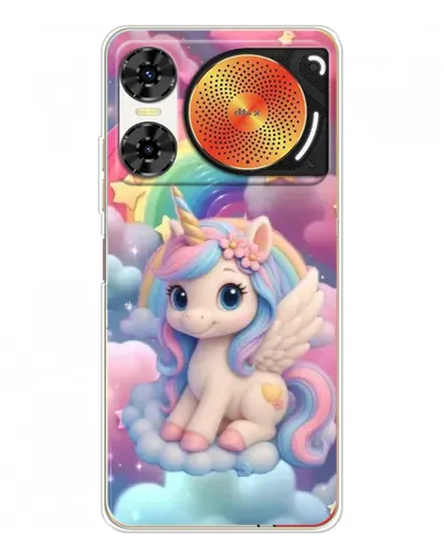Чехол для ZTE Nubia Music 2 с картинкой «Маленький единорог»