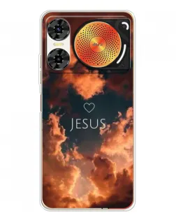 Чехол для ZTE Nubia Music 2 с картинкой «Сияние Имени Jesus»