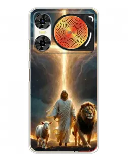 Чехол для ZTE Nubia Music 2 с картинкой «Лев Иуды и Свет»