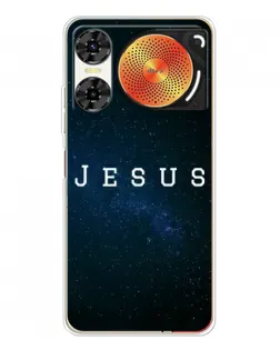 Чехол для ZTE Nubia Music 2 с картинкой «Звездное небо Jesus»