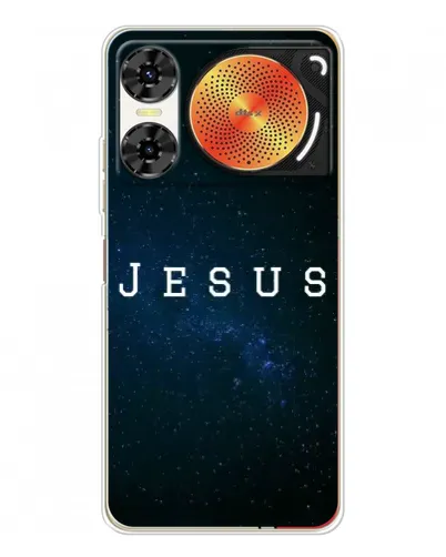 Чехол для ZTE Nubia Music 2 с картинкой «Звездное небо Jesus»