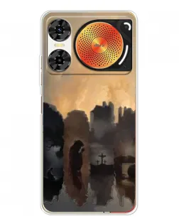 Чехол для ZTE Nubia Music 2 с картинкой «Дорога к вере»
