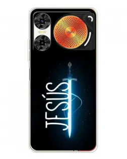 Чехол для ZTE Nubia Music 2 с картинкой «Меч Духа Jesus»
