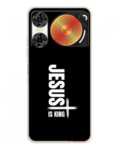 Чехол для ZTE Nubia Music 2 с картинкой «Вертикаль веры Jesus»