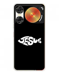 Чехол для ZTE Nubia Music 2 с картинкой «Рыба Jesus»