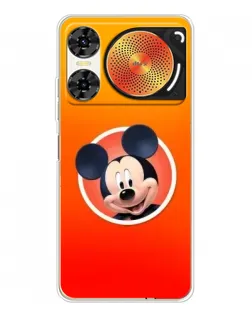 Чехол для ZTE Nubia Music 2 с картинкой «Mickey в круге»