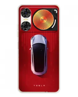 Чехол для ZTE Nubia Music 2 с картинкой «Tesla Top View»