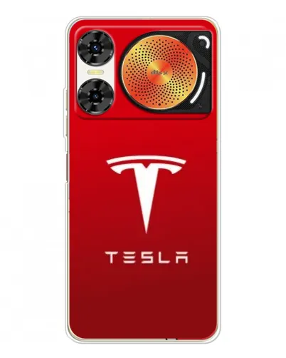 Чехол для ZTE Nubia Music 2 с картинкой «Tesla Red Classic»