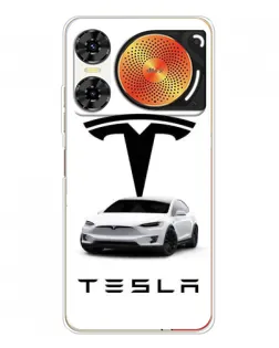 Чехол для ZTE Nubia Music 2 с картинкой «Tesla White Style»
