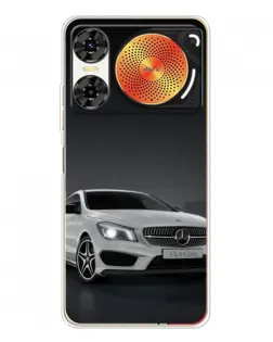 Чехол для ZTE Nubia Music 2 с картинкой «Mercedes AMG GT Silver»