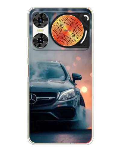 Чехол для ZTE Nubia Music 2 с картинкой «Mercedes — ночной город» Чехол для ZTE Nubia Music 2 с картинкой «Mercedes — ночной город»