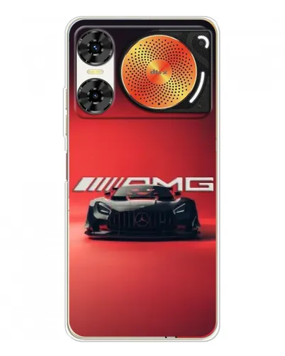 Чехол для ZTE Nubia Music 2 с картинкой «Mercedes AMG — красная линия» Чехол для ZTE Nubia Music 2 с картинкой «Mercedes AMG — красная линия»
