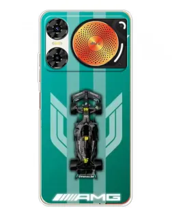 Чехол для ZTE Nubia Music 2 с картинкой «Mercedes AMG Petronas»