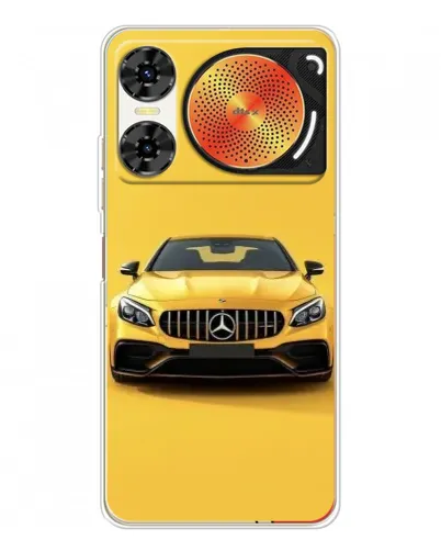 Чехол для ZTE Nubia Music 2 с картинкой «Желтый Mercedes GT» Чехол для ZTE Nubia Music 2 с картинкой «Желтый Mercedes GT»
