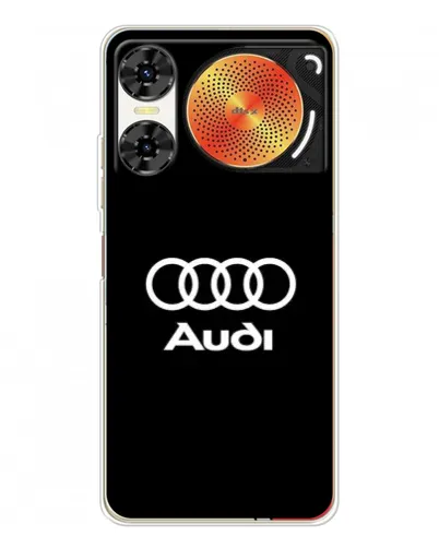 Чехол для ZTE Nubia Music 2 с картинкой «Классическое лого Audi» Чехол для ZTE Nubia Music 2 с картинкой «Классическое лого Audi»