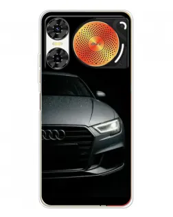 Чехол для ZTE Nubia Music 2 с картинкой «Audi — детализация кузова»