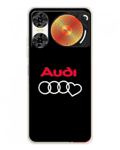 Чехол для ZTE Nubia Music 2 с картинкой «Логотип Audi Heart» Чехол для ZTE Nubia Music 2 с картинкой «Логотип Audi Heart»