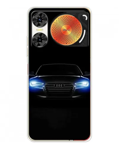 Чехол для ZTE Nubia Music 2 с картинкой «Audi в неоне» Чехол для ZTE Nubia Music 2 с картинкой «Audi в неоне»
