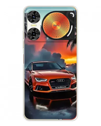 Чехол для ZTE Nubia Music 2 с картинкой «Audi — закат» Чехол для ZTE Nubia Music 2 с картинкой «Audi — закат»