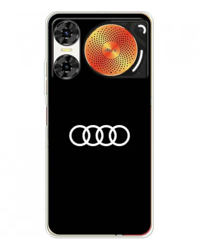 Чехол для ZTE Nubia Music 2 с картинкой «Audi White Logo» Чехол для ZTE Nubia Music 2 с картинкой «Audi White Logo»