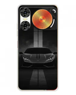 Чехол для ZTE Nubia Music 2 с картинкой «Lamborghini симметрия дорог»