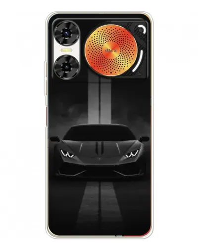 Чехол для ZTE Nubia Music 2 с картинкой «Lamborghini симметрия дорог»