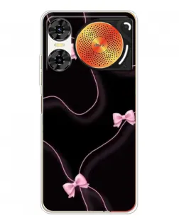 Чехол для ZTE Nubia Music 2 с картинкой «Розовые ленты»