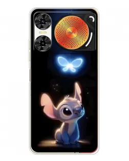 Чехол для ZTE Nubia Music 2 с картинкой «Сияющий Стич»